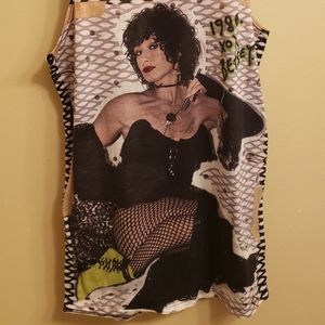 Betsey Johnson Y2K Tank Top Shirt Dress